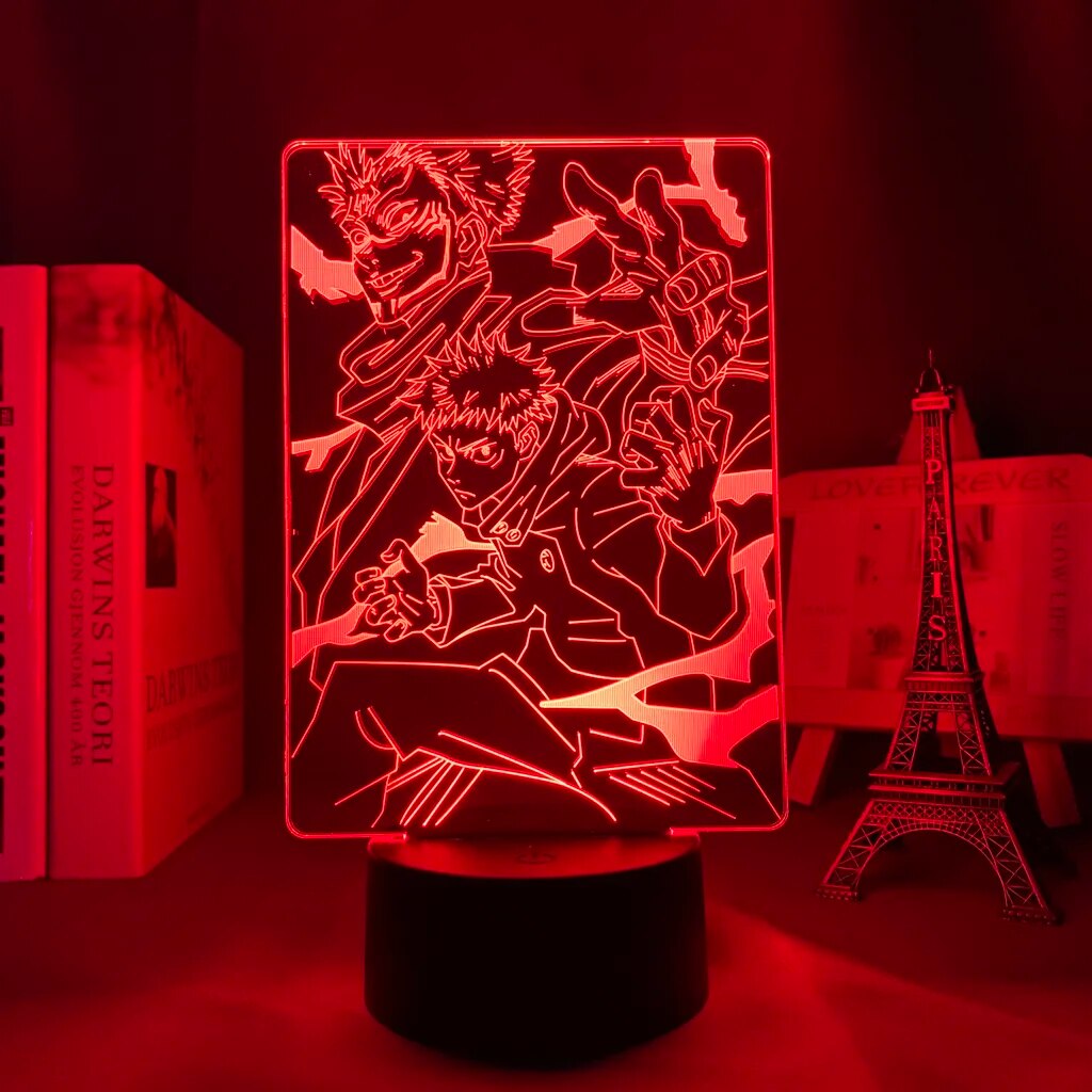 This LED light box serves both as an artistic statement and a functional night light. If you are looking for Jujutsu Kaisen Merch, We have it all! | check out all our Anime Merch now!