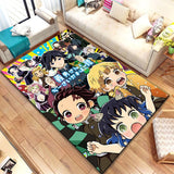 Demon Slayer Beautiful Painting Carpet