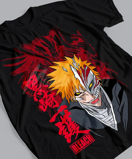 This shirt features the iconic character Ichigo Kurosaki from Bleach, perfect for fans. If you are looking for more Bleach Merch, We have it all! | Check out all our Anime Merch now!