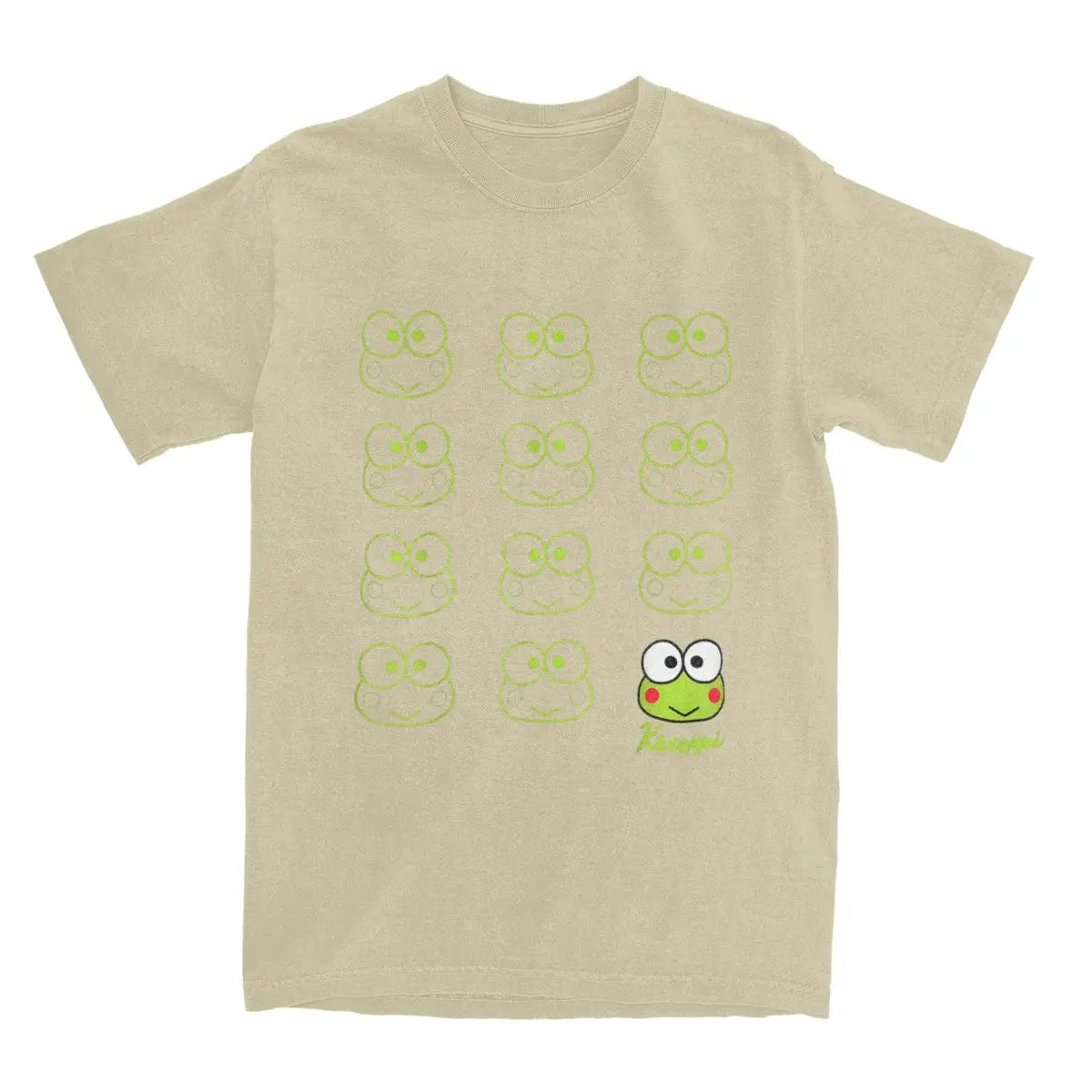 Become the cutest around with our new Keroppi Kaleidoscope Tee | Here at Everythinganimee we have the worlds best anime merch | Free Global Shipping