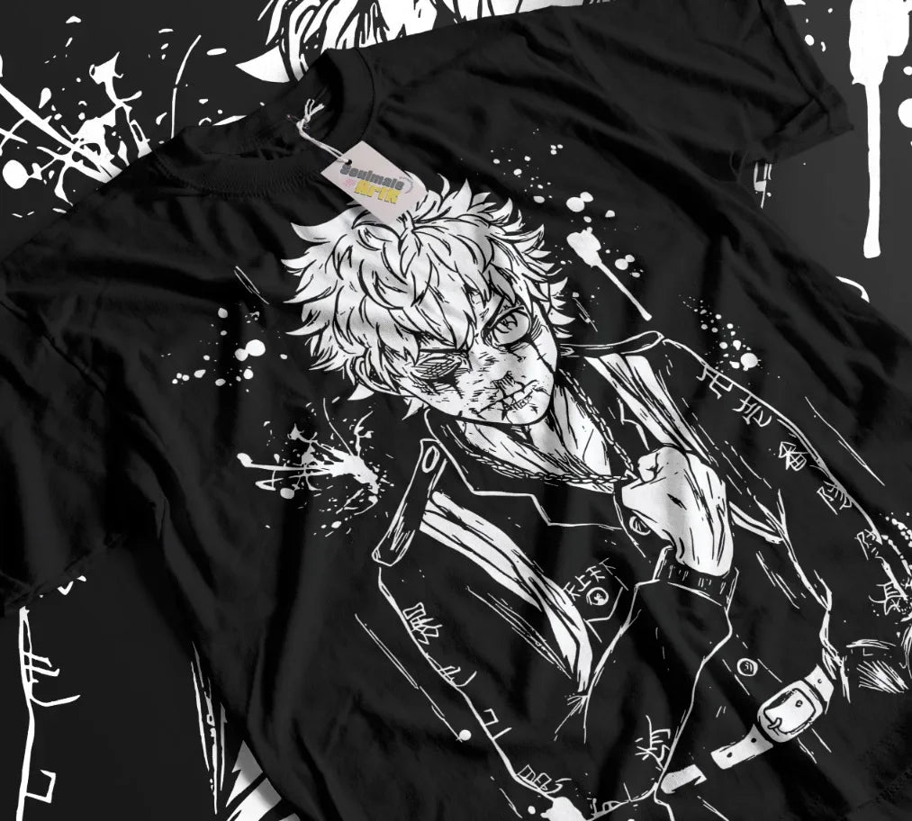 Here at Everythinganimee we have only the best anime merch! Free Global Shipping.
Step into the world of Tokyo Revengers with this intense Chifuyu Matsuno t-shirt! 