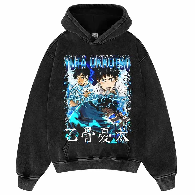 This Hoodie  celebrates the beloved Jujutsu Kaisen Series, ideal for both Autumn And Winter. | If you are looking for more Doraemon Merch, We have it all! | Check out all our Anime Merch now!