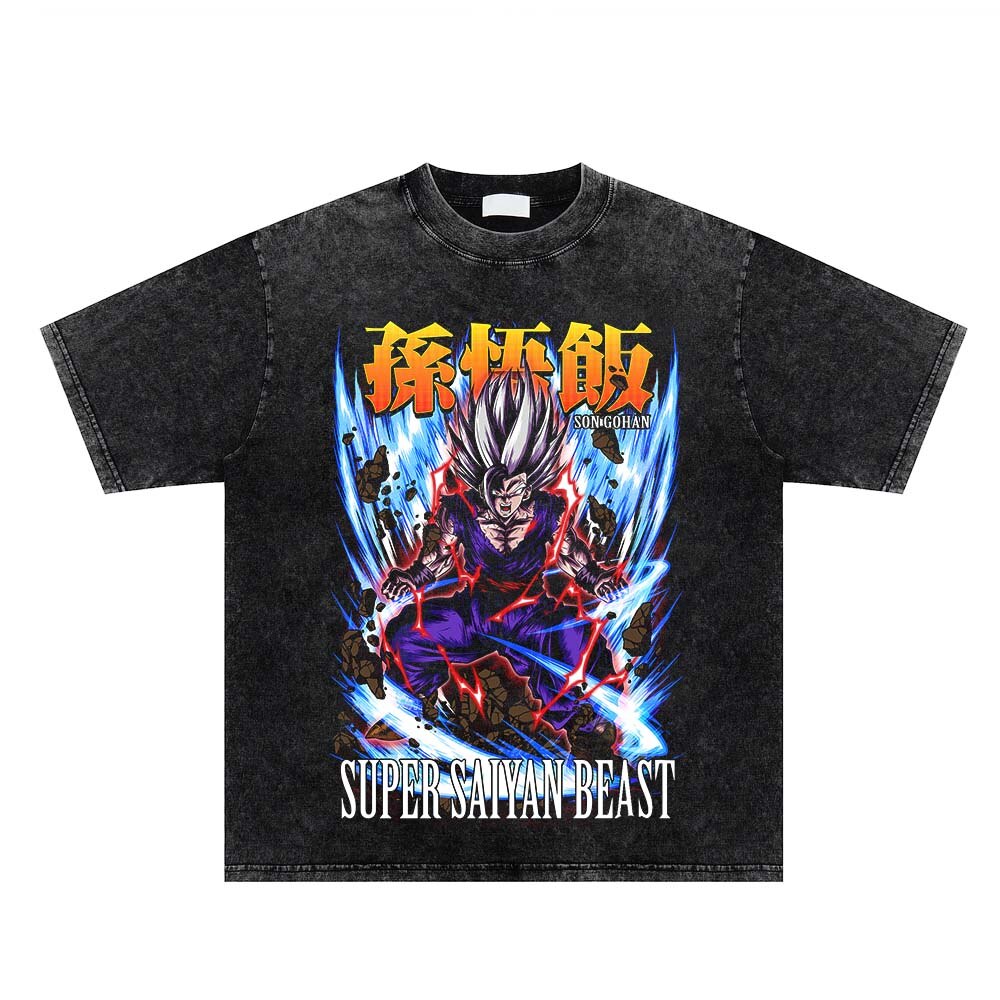 Dragon Ball Z Oversized Vintage Graphic Tees