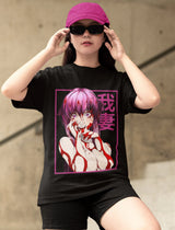 Here at Everythinganimee we have the best anime shirts in the world. 
Unleash your inner chaos with the Yuno Gasai Blood Lust Tee, featuring the iconic and intense Yuno from Mirai Nikki. 