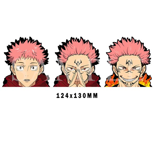 Itadori Yuji/Ryomen Sukuna Jujutsu Kaisen Motion Sticker