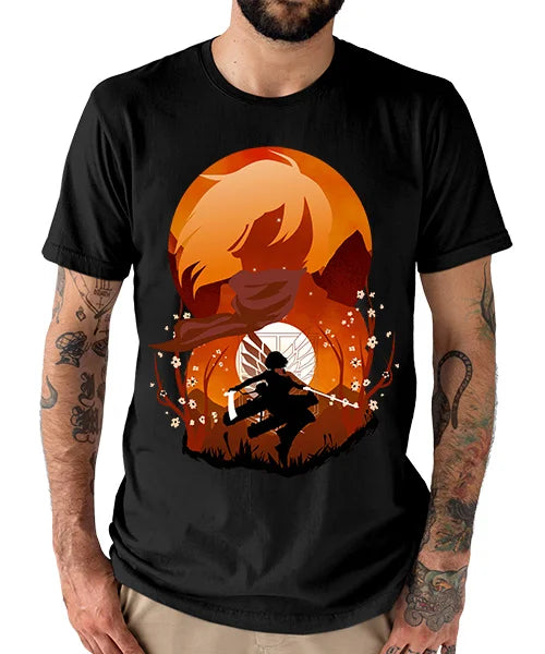 Titan Warrior Sunset Tee