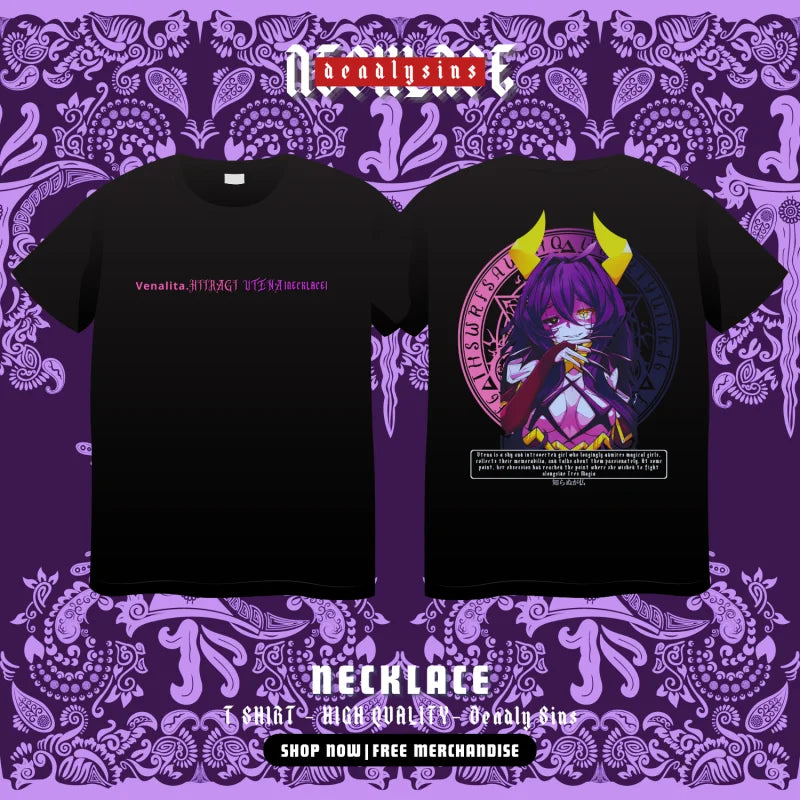 Here at Everythinganimee we have only the best anime merch! Free Global Shipping.
Embrace the dark allure of Hiiragi Utena from Mahou Shoujo ni Akogarete (Gushing Over Magical Girls) with this captivating T-shirt. 