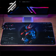 Moeyu Anime KAMEN RIDER Mousepad Gaming Computer Cartoon RGB Mouse Pad Large Glow Gamer Mouse Pad Mause Keyboard Mat Mice Sheet, everythinganimee