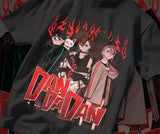 Immerse yourself in this striking Dandadan Tee, perfect for any anime fans. Looking for more Dandadan merch? Explore our full collection of anime merch now!