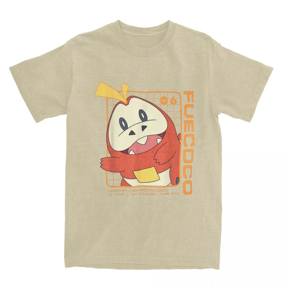 Catch e all with our new Ember Fuecoco Classic Tee | Here at Everythinganimee we have the worlds best anime merch | Free Global Shipping