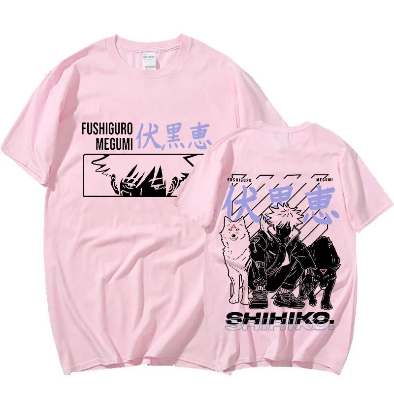 Ugrade your wardrobe with our Fushiguro Megumi Shirt | If you are looking for more Jujutsu Kaisen Merch, We have it all! | Check out all our Anime Merch now!