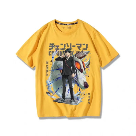 Become the fashion statement with our Hayakawa Aki Shirt | If you are looking for more Chainsaw Man Merch, We have it all! | Check out all our Anime Merch now!