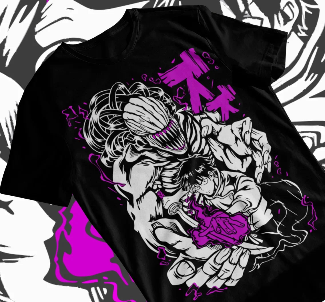 Here at Everythinganimee we have only the best anime merch! Free Global Shipping.
Embrace the power of cursed energy with this Yuta Okkotsu T-Shirt, inspired by the epic world of Jujutsu Kaisen. 