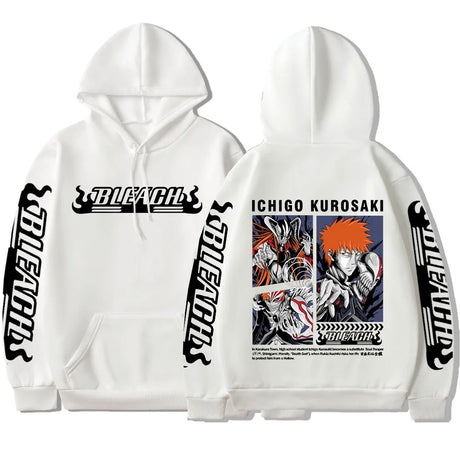 Upgrade your wardrobe with out brand new Bleach Hoodies | If you are looking for more Bleach Merch, We have it all! | Check out all our Anime Merch now!