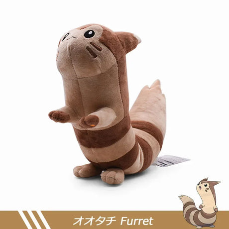 This Furret plush captures the true essence of the beloved walking Pokemon. | If you are looking for more Pokemon  Merch, We have it all! | Check out all our Anime Merch now!