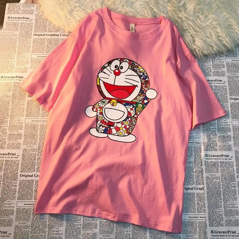 This tee captures the magic of Doraemon . If you're looking for more Doraemon merch, we have it all! Check out our anime merch now—free shipping!