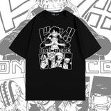 Embark on a style voyage with the One Piece Luffy Command Tee | Here at Everythinganimee we have the best anime merch in the world | Free Global Shipping