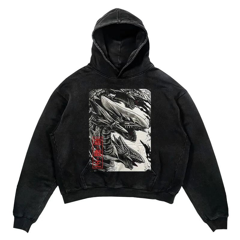 This hoodie resonates with the spirit of the classic duel battles. If you are looking for more Yu Gi Oh Merch, We have it all! | Check out all our Anime Merch now!