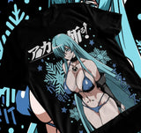 Here at Everythinganimee we only have the best shirts in the world! Step into the dark allure of Akame Ga Kill with this striking Esdeath T-shirt, a must-have for every fan of the series. 