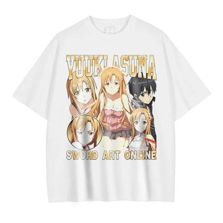 This shirt is a treasure & brings the celebrated Sword Art Online universe to life. If you are looking for more Sword Art Merch, We have it all! | Check out all our Anime Merch now! 