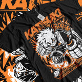 Immerse yourself in this Bakugo tee, perfect for anime fans. Looking for more My Hero Academia merch? Explore our full collection of anime merch now!