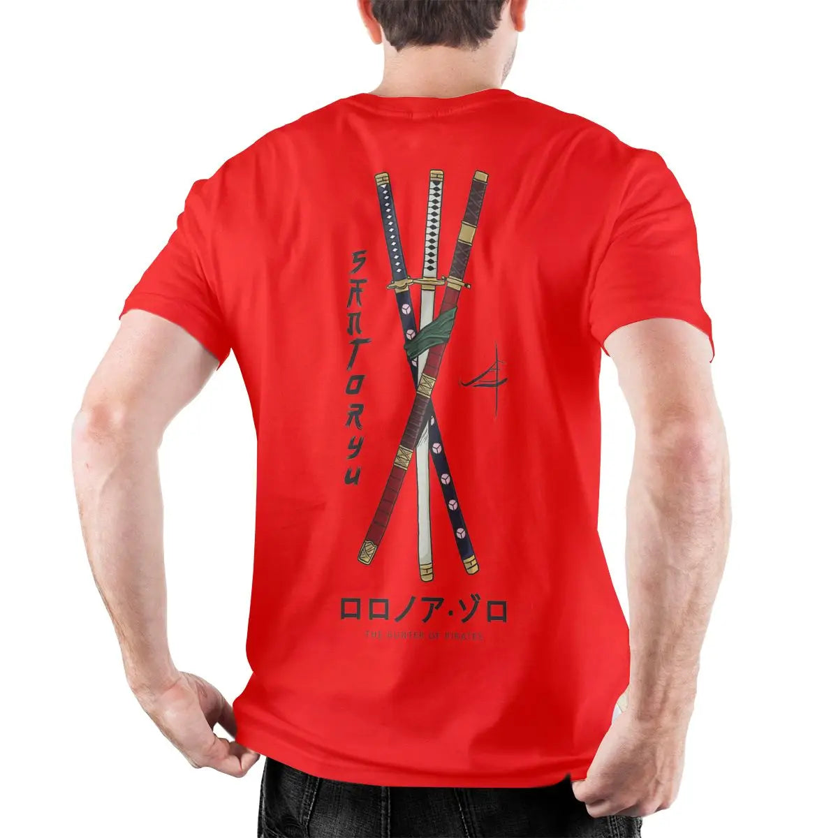 This tee captures the magic of Zoro. If you're looking for more One Piece merch, we have it all! Check out our anime merch now—free shipping!
