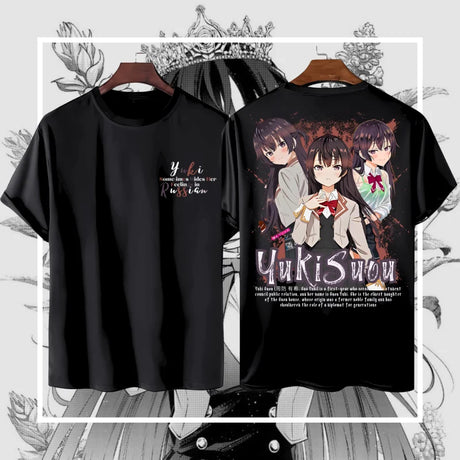 Here at Everythinganimee we have only the best anime merch! Free Global Shipping.
Show off your love for Roshidere with this striking Yuki Suou T-shirt. Featuring the cool and mysterious Yuki Suou, this design perfectly captures her dual nature, blending elegance with an underlying strength. 