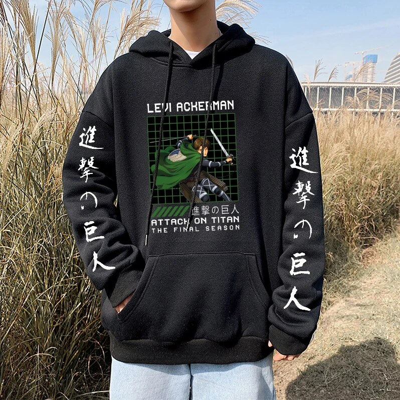 This hoodie combines the world of Titan with the style of casual wear. | If you are looking for more Attack On Titan Merch, We have it all! | Check out all our Anime Merch now!