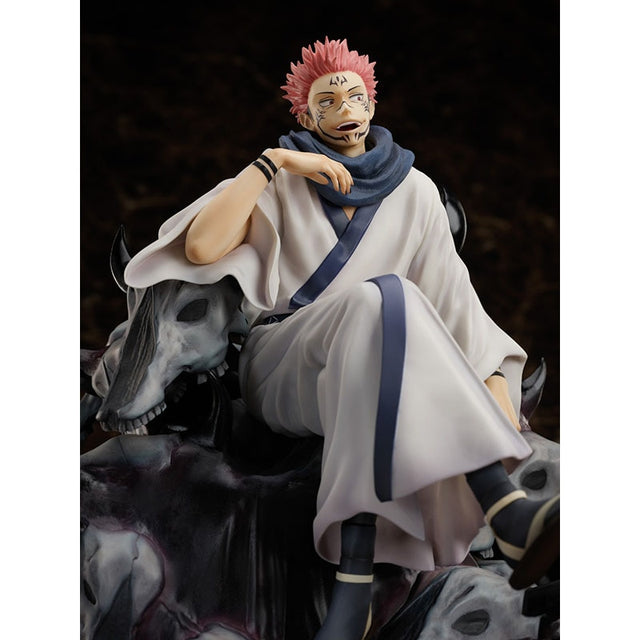 [In Stock] Original Jujutsu Kaisen Ryomen Sukuna 1/7 PVC Action Figure Anime Figure Model Collection Gift 21.5cm, everythinganimee