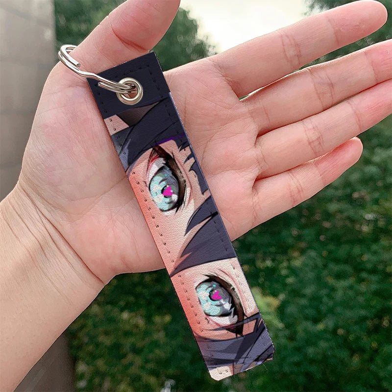 These keychains are the distinctive & expressive eyes of various anime characters. | If you are looking for more Anime Merch, We have it all! | Check out all our Anime Merch now!