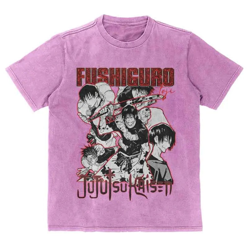 Sport the essence of 'Jujutsu Kaisen' with these T-shirts, honoring the show's captivating characters. If you are looking for more Jujutsu Kaisen Merch, We have it all! | Check out all our Anime Merch now