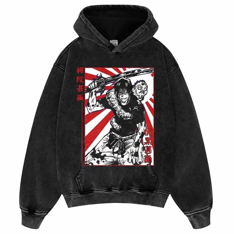 This Hoodie celebrates the beloved Jujutsu Kaisen Series, ideal for both Autumn And Winter. | If you are looking for more Jujutsu Kaisen Merch, We have it all! | Check out all our Anime Merch now!