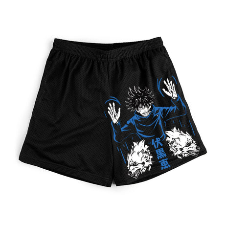 Jujutsu Kaisen Anime Shorts Men Manga Sports Shorts Gym Fitness Itadori Yuji 3D Printing Quick Dry Mesh Oversized Board Shorts, everythinganimee