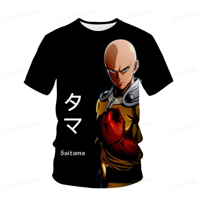 Summer 2023 New 3D Printing Naruto Kakashizosuke Cartoon T-shirt Boys and Girls Fashion Loose and Comfortable Fit 4-14T T-shirt, everythinganimee