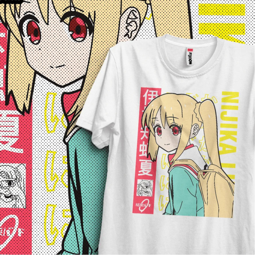 This tee captures the magic of Nijika Ijichi. If you're looking for more Bocchi The Rock merch, we have it all! Check out our anime merch now—free shipping!