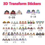 One Piece 3D Stickers