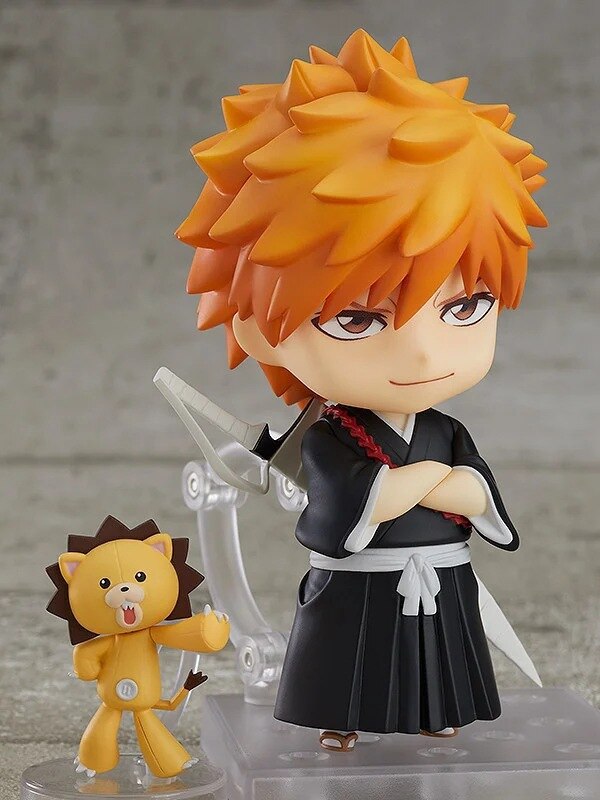 Bleach Cute Ichigo Kurosaki Anime Figures Children Toys Model Juguetes Action Figure Manga Collector Kids Doll PVC 10cm, everythinganimee