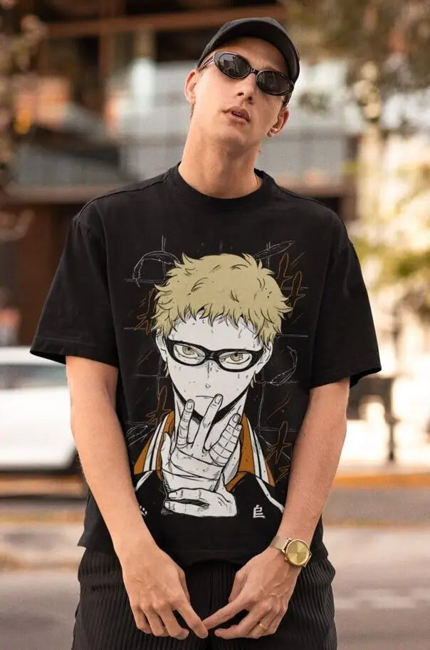 Immerse yourself in this striking Kei Tee, perfect for any Kei fans. Looking for more Haikyuu merch? Explore our full collection of anime merch now!