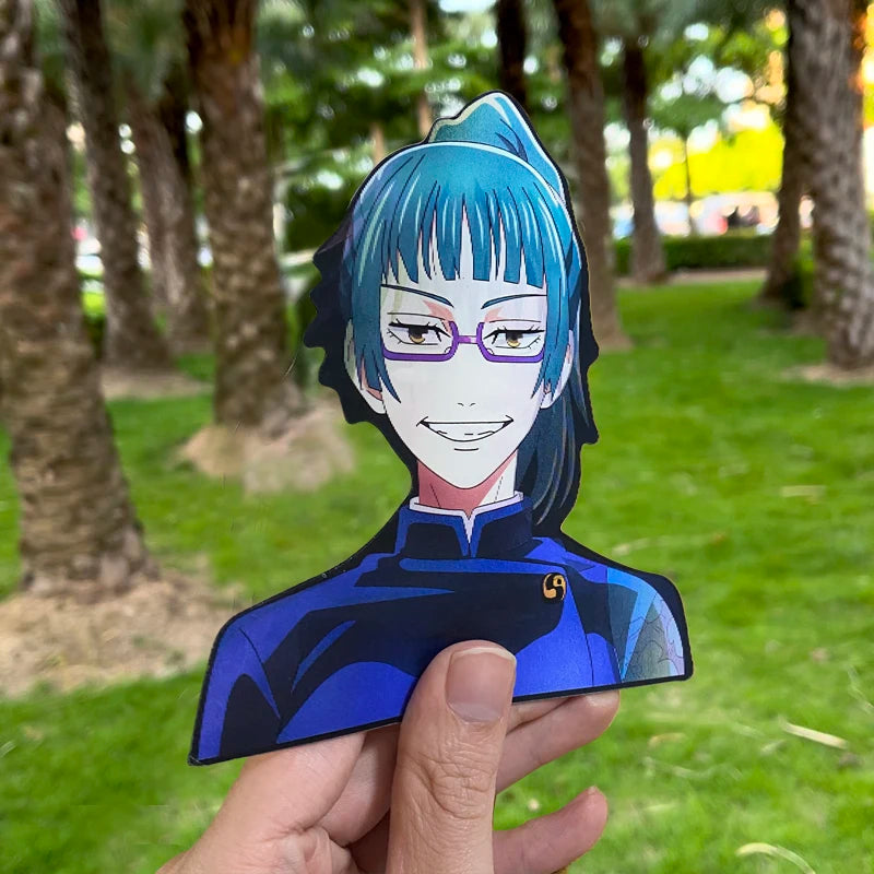 This sticker showcases Maki in a motion effect, which brings her to life. If you are looking for more Jujutsu Kaisen Merch, We have it all! | Check out all our Anime Merch now!