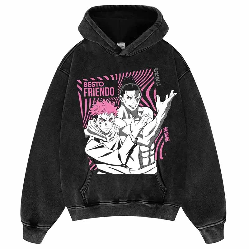 This hoodies is a gateway to showcasing your alliance with realm of Jujutsu. If you are looking for more Jujutsu Kaisen Merch, We have it all! | Check out all our Anime Merch now!