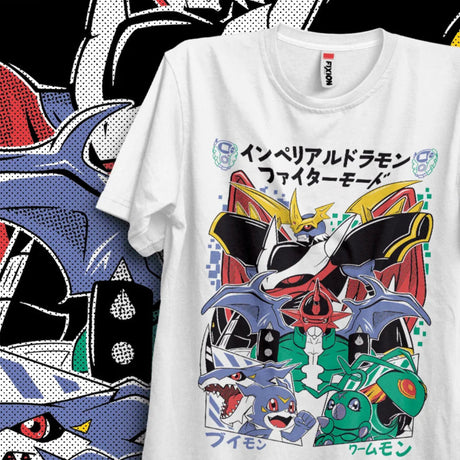This tee captures the magic of Digimon. If you're looking for more Digimon Adventure merch, we have it all! Check out our anime merch now—free shipping!