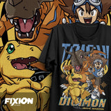 This tee captures the magic of Taichi & Agumon. If you're looking for more Digimon merch, we have it all! Check out our anime merch now—free shipping!
