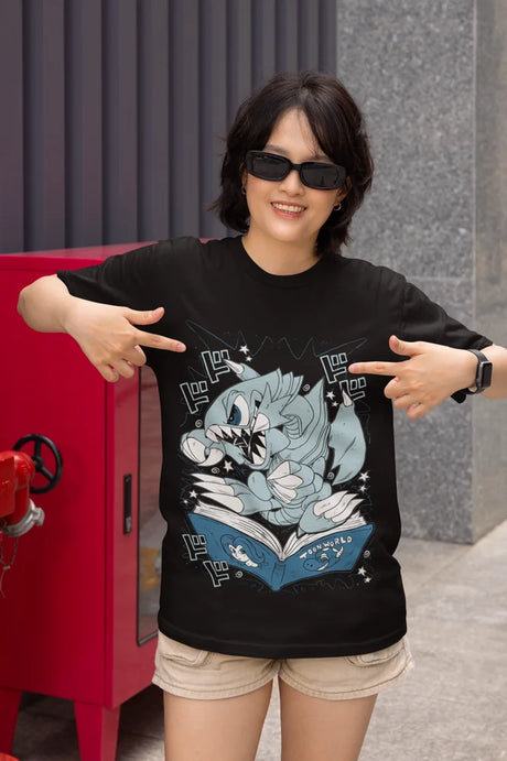 Immerse yourself in this striking Deku Tee, perfect for any Blue Eyes fan. Looking for more Yu-Gi-Oh merch? Explore our full collection of anime merch now!