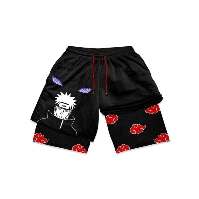 These shorts embody the raw power and iconic style of the Akatsuki's fearsome leader, Pain. If you are looking for more Naruto Merch, We have it all! | Check out all our Anime Merch now.