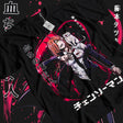 Immerse yourself in this striking Power Tee, perfect for anime fans. Looking for more Chainsaw Man merch? Explore our full collection of anime merch now!