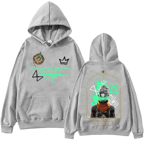 Immerse yourself in this Ekko Arcane hoodies, perfect for anime fans. Looking for more Arcane merch? Explore our full collection of anime merch now!