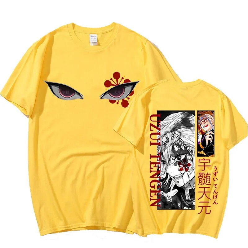 Show off your love for Demon Slayer with our exclusive Tengen Uzui T-Shirt, a must-have for every anime enthusiast. Here at Everythinganimee we have only the best anime Merch!