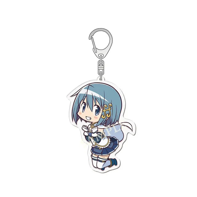 This keychains captures the magic of Puella. If you're looking for more Puella Magi Madoka merch, we have it all! Check out our anime merch now—free shipping!