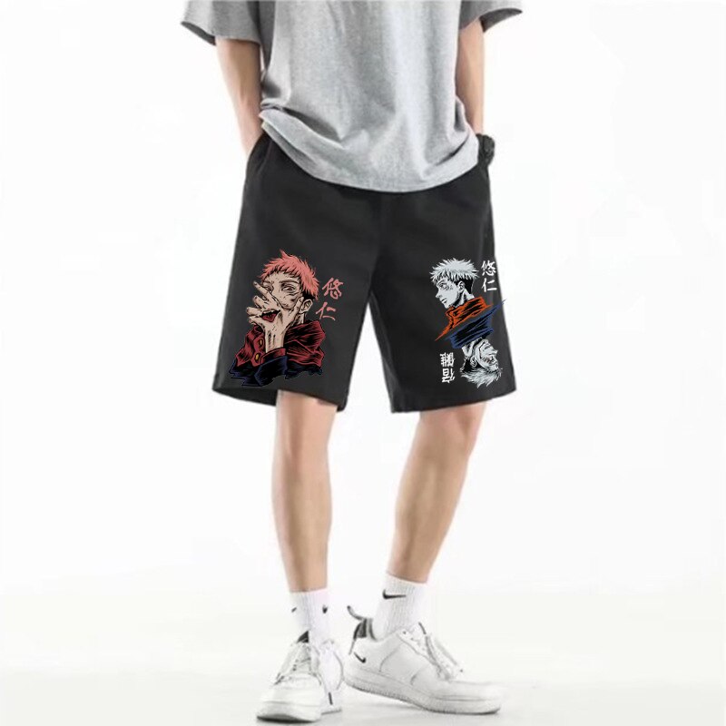 Jujutsu Kaisen Summer Vibes Shorts - Anime Beachwear