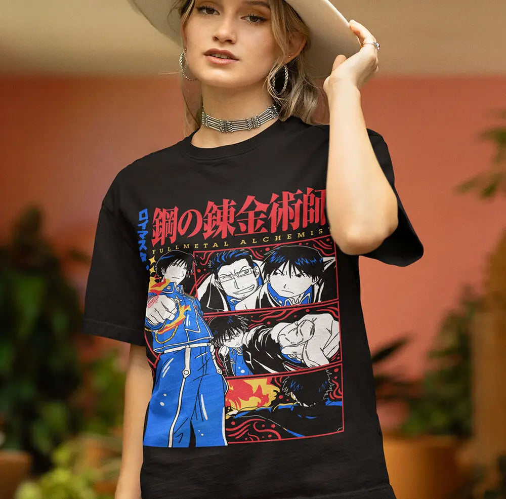 Fullmetal Alchemist Roy Mustang Tee